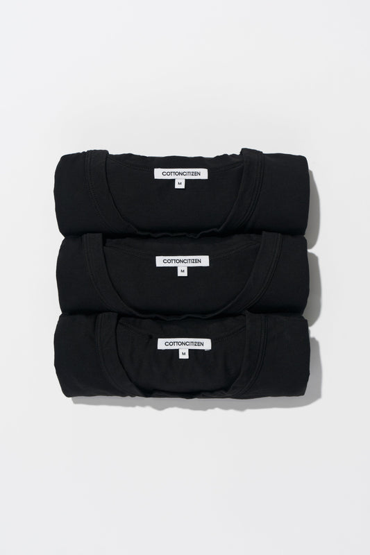 Classic Crew Long Sleeve Shirt (3-Pack)