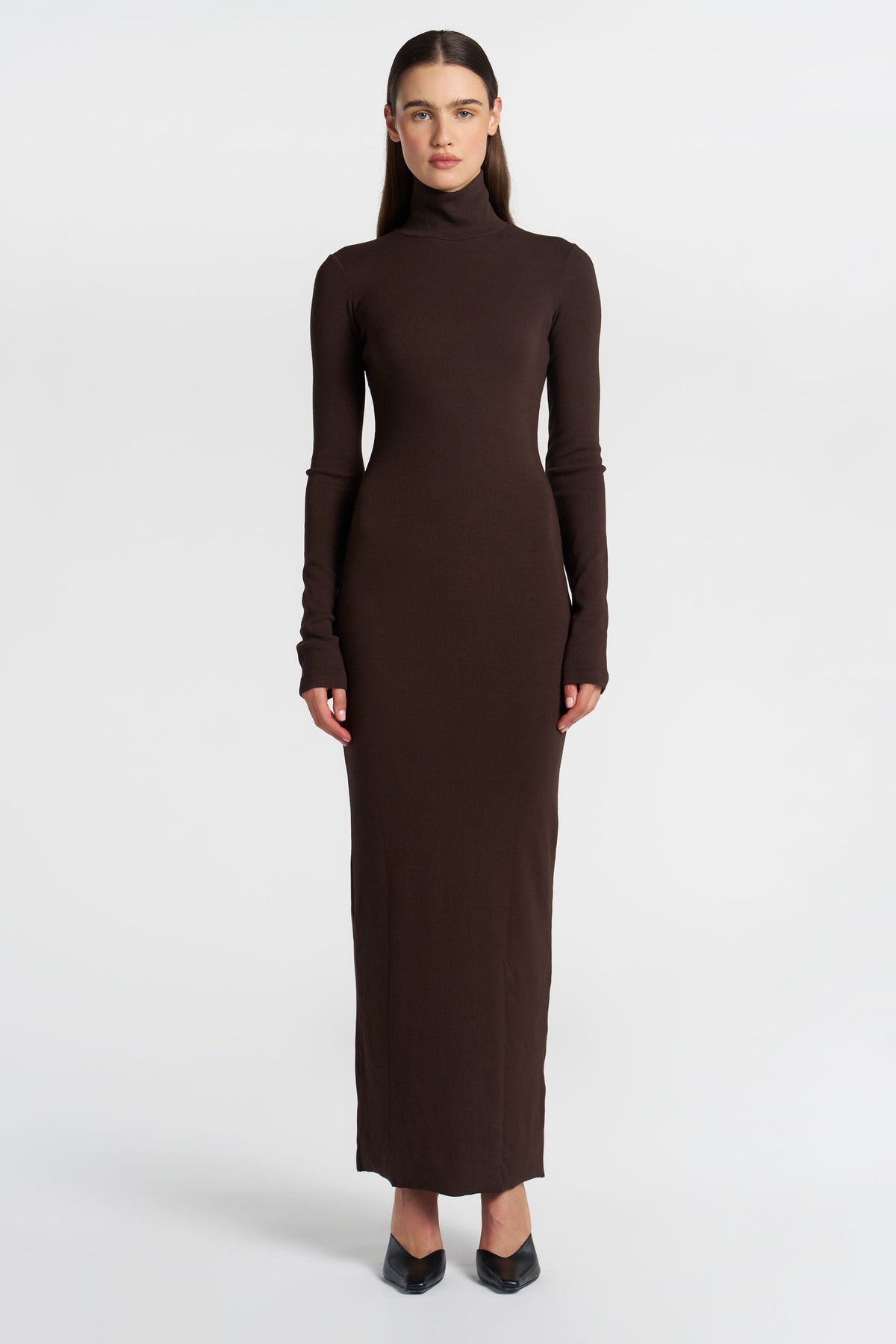 Verona Turtleneck Maxi Dress